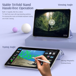 Foto 6 | Foto 6 | Funda Para Ipad Air De 11 Pulgadas Timovo M3/m2-2025/2024 5.ª Y 4.ª Generación - Venta Internacional.