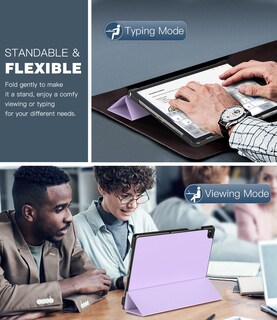 Foto 3 | Foto 3 | Funda Timovo Para Samsung Galaxy Tab A9+ 11'' 2023 Lila - Venta Internacional.