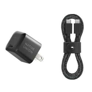 Foto 1 | Foto 1 | Bundle Cargador de Pared y Fast Native Union de 30w Cable USB C a C Negro