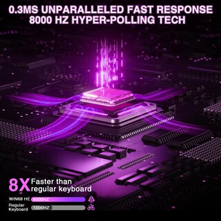 Foto 4 | Foto 4 | Teclado Gaming Aula Win68 He Mechanical 60% Retroiluminado Rgb - Venta Internacional.