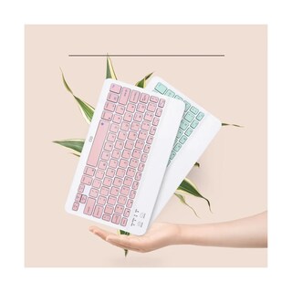 Foto 4 | Foto 4 | Ratón Bluetooth Juego De Teclado Español Eo Safe Imports Esi-20142 Blanco