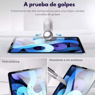 Foto 6 | Foto 6 | Mica De Cristal Templado Protector De Pantalla Para Ipad Air 4/5/pro 11