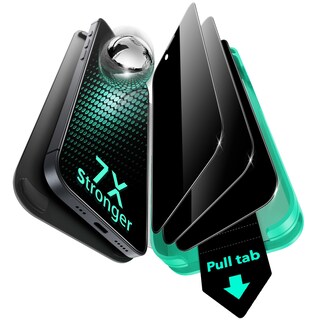 Foto 1 | Foto 1 | Protector De Pantalla Esr Glass 9h+ Para Iphone 15 Pro Privacy, Paquete De 3 - Venta Internacional.