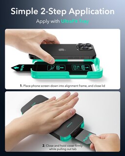 Foto 4 | Foto 4 | Protector De Pantalla Esr Glass 9h+ Para Iphone 15 Pro Privacy, Paquete De 3 - Venta Internacional.