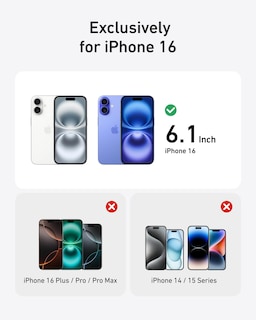 Foto 7 | Foto 7 | Protector De Pantalla Anker Durable Para Iphone 16 De 6.1 Pulgadas, Paquete De 2 - Venta Internacional.