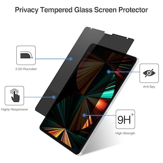 Foto 5 | Foto 5 | Protector De Pantalla De Privacidad Procase Para Ipad Pro 12.9 2022 - Venta Internacional.