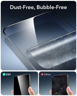 Foto 4 | Foto 4 | Protector De Pantalla Esr De Vidrio 9h+, Paquete De 3 Unidades, Para Iphone 16/15 - Venta Internacional.
