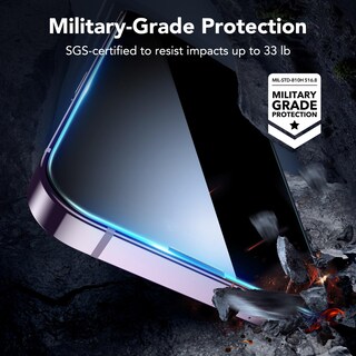 Foto 4 | Foto 4 | Protector De Pantalla De Privacidad Esr Para Iphone 14 Pro Max (paquete De 3) - Venta Internacional.