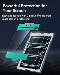 Foto 3 | Foto 3 | Protector De Pantalla Esr Para Ipad Pro 13 Pulgadas M4 2024 (paquete De 2) - Venta Internacional.
