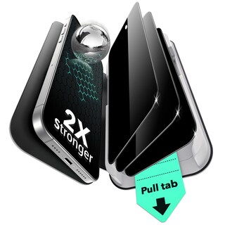Foto 1 | Foto 1 | Paquete De Protectores De Pantalla Esr 3 Para Iphone 16 Pro Privacy - Venta Internacional.