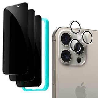 Foto 1 | Foto 1 | Set De Protectores De Pantalla De Privacidad Esr Para Iphone 15 Pro Max - Venta Internacional.