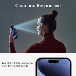 Foto 6 | Foto 6 | Set De Protectores De Pantalla De Privacidad Esr Para Iphone 15 Pro Max - Venta Internacional.