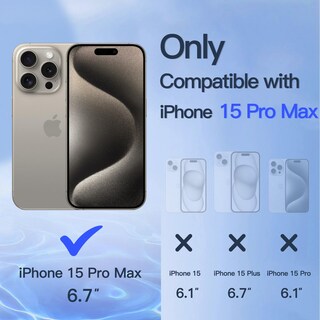 Foto 3 | Foto 3 | Protector De Pantalla Jetech Privacy Para Iphone 15 Pro Max De 6.7'' - Venta Internacional.