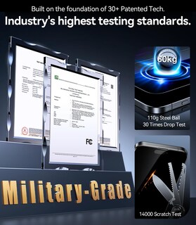 Foto 4 | Foto 4 | Protector De Pantalla Torras De Vidrio De Grado Militar Para Iphone 16 Pro - Venta Internacional.
