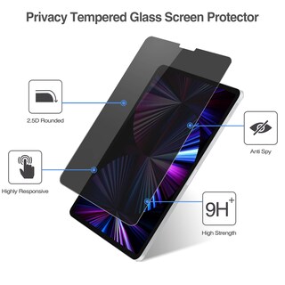 Foto 4 | Foto 4 | Protector De Pantalla De Privacidad Procase Para Ipad Pro 11 4th 2022 - Venta Internacional.