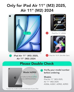 Foto 2 | Foto 2 | Protectores De Pantalla Esr Paper-feel Para Ipad Air 11 M3/m2 Paquete De 2 - Venta Internacional.
