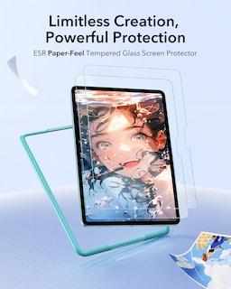 Foto 3 | Foto 3 | Protectores De Pantalla Esr Paper-feel Para Ipad Air 11 M3/m2 Paquete De 2 - Venta Internacional.