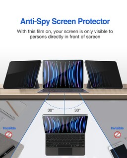 Foto 5 | Foto 5 | Protector De Pantalla De Privacidad Procase Para Ipad Pro 11 Paquete De 1 - Venta Internacional.
