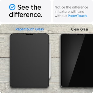 Foto 6 | Foto 6 | Protector De Pantalla Spigen Papertouch Glastr Ez Fit Para Ipad Pro 11 Y Ipad Air 5th Y Ipad Air 4th - Venta Internacional.
