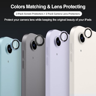 Foto 2 | Foto 2 | Protector De Pantalla Y Lente De Cámara Para Ipad Air 11'' 7.ª Generación - Venta Internacional.