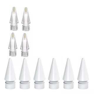 Foto 1 | Foto 1 | Kit 10pcs Puntas De Repuesto Para Apple Pencil 1st 2nd Gen Eo Safe Imports Esi-12061 Blanco