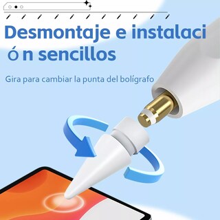 Foto 2 | Foto 2 | Kit 10pcs Puntas De Repuesto Para Apple Pencil 1st 2nd Gen Eo Safe Imports Esi-12061 Blanco