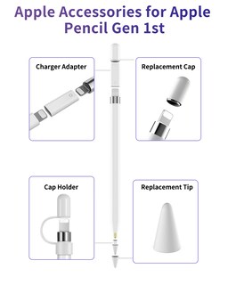 Foto 7 | Foto 7 | Set De Accesorios Compatible Con El Apple Pencil De Primera Generación - Venta Internacional.