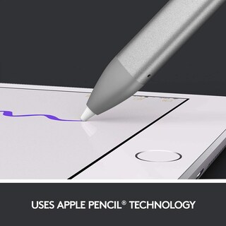 Foto 3 | Foto 3 | Lápiz Digital Logitech Crayon para iPad Pro/air/iOS Gris - Venta Internacional