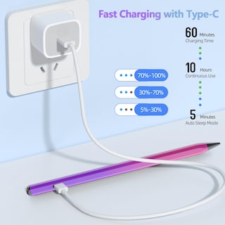 Foto 7 | Foto 7 | Lápiz Capacitivo Mmk Apple Pencil Para Ipad Air 5/4/3, Ipad Pro 11/12.9 - Venta Internacional.