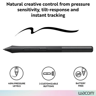 Foto 3 | Foto 3 | Bolígrafo Wacom Lp1100k 4k Para Tableta Intuos Color Negro - Venta Internacional.