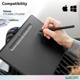 Foto 7 | Foto 7 | Bolígrafo Wacom Lp1100k 4k Para Tableta Intuos Color Negro - Venta Internacional.
