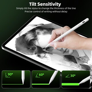 Foto 7 | Foto 7 | Lápiz Capacitivo Goojodoq Para Ipad Con Indicador De Batería Y Rechazo De La Palma - Venta Internacional.