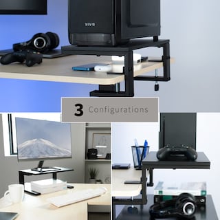Foto 5 | Foto 5 | Estante De Extensión De Escritorio Vivo Clamp-on De 38 Cm Para Dispositivos De Juego - Venta Internacional.