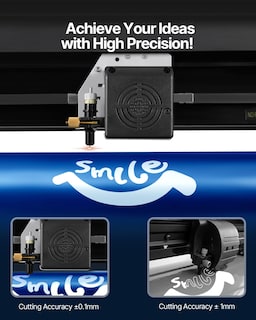 Foto 6 | Foto 6 | Cortadora De Vinilo Vevor Mejorada De 28 Cm Con Accesorios - Venta Internacional.