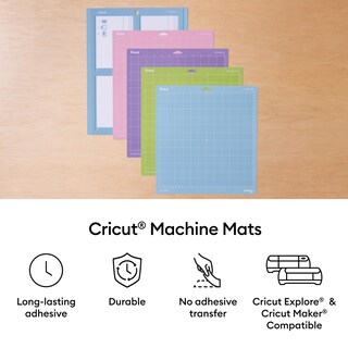 Foto 4 | Foto 4 | Paquete Variado De Alfombrillas Cricut Para Máquinas Explore & Maker (4) - Venta Internacional.