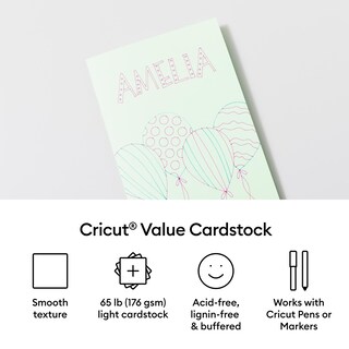 Foto 3 | Foto 3 | Sampler Cricut Value Pastels De Cartulina, 80 Hojas, 21,6 X 27,9 Cm - Venta Internacional.
