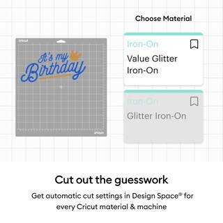 Foto 4 | Foto 4 | Vinilo De Transferencia De Calor Cricut Value Con Purpurina Sobre Plancha Negra - Venta Internacional.