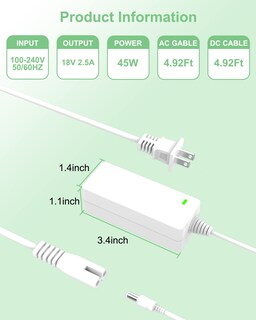 Foto 5 | Foto 5 | Reemplazo Del Cable De Alimentación Para Máquinas De Corte Cricut De 18 V - Venta Internacional.
