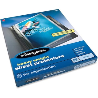 Foto 2 | Foto 2 | Protectores De Sábanas Wilson Jones Heavy Weight, 50 Hojas - Venta Internacional.