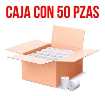 Foto 3 | Foto 3 | Rollos de Papel Térmico Nextep Ne-528-v2 50 Piezas