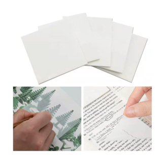 Foto 2 | Foto 2 | Notas Adhesivas Transparentes Plastificadas Tipo Post-it 500 Pzs, Blancos Traslucidos