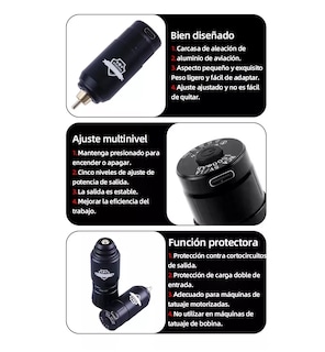 Foto 5 | Foto 5 | Kit Para Tatuar Profesional Máquina Para Tatuar Alta Calidad