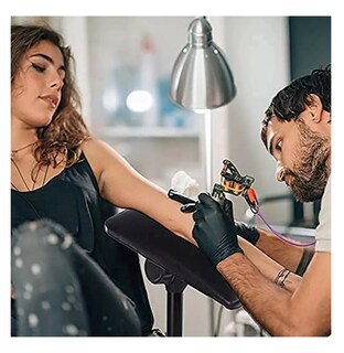Foto 2 | Foto 2 | Reposabrazos Portátil para Tatuajes con Trípode Ajustable Negro