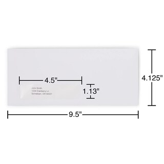 Foto 3 | Foto 3 | Envelope Staples Quickstrip Easyclose #10 Window 4 X 9 Pulgadas 1000 - Venta Internacional.