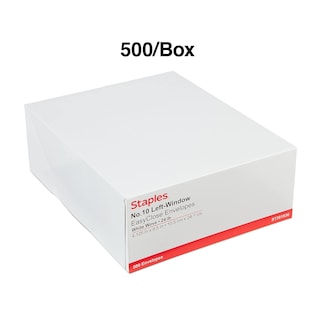 Foto 4 | Foto 4 | Envelope Staples Quickstrip Easyclose #10 Window 4 X 9 Pulgadas 1000 - Venta Internacional.