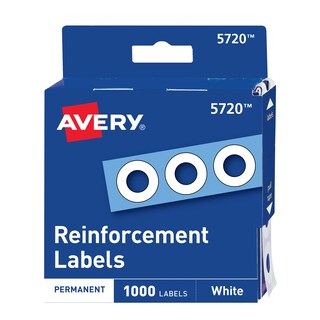 Foto 1 | Foto 1 | Refuerzos Para Agujeros Avery Ave05720, Color Blanco, Paquete De 1000 - Venta Internacional.