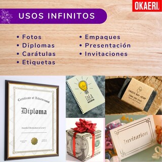 Foto 2 | Foto 2 | Papel Opalina Gruesa 100 Hojas Blancas 225g Carta Paquete Blanco