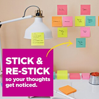 Foto 4 | Foto 4 | Sticky Notes Post-it Super Sticky, 3 X 3 Pulgadas, 6 Blocs, 90 Hojas - Venta Internacional.