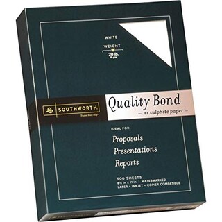 Foto 4 | Foto 4 | Papel Bond Southworth De Panasonic, 8,5 X 11, 75 G/m², 500 Hojas - Venta Internacional.