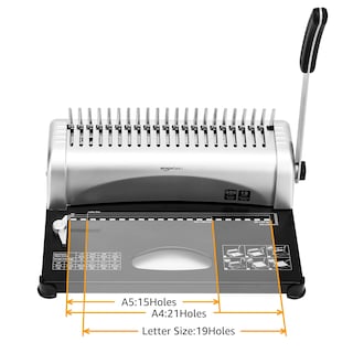 Foto 5 | Foto 5 | Encuadernadora En Forma De Peine Amazon Basics Gris - Venta Internacional.